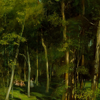La Ronde Enfantine by Gustave Courbet
